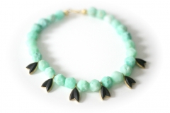 Material: Crysopras / Gold / Eisen.