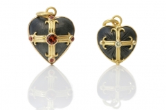 Material: Eisen / Silber / Gold / Diamant / Granat.